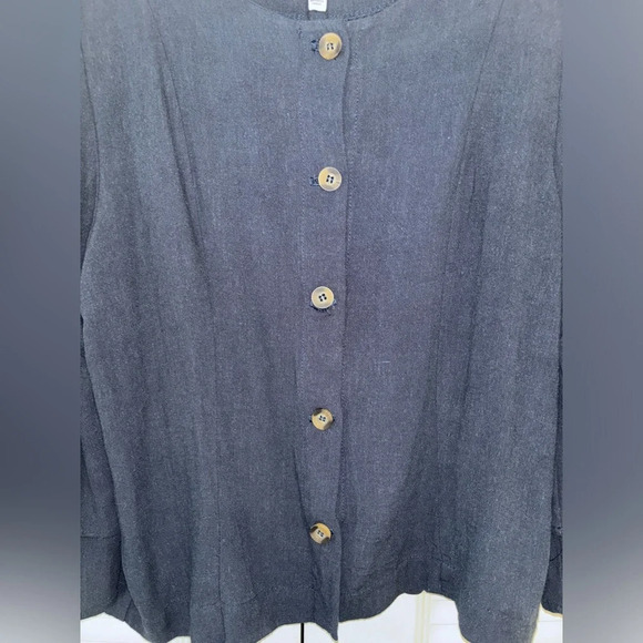 Veronica M shayla linen jacket - Picture 3 of 7